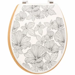 Abattant WC Blackflora Blanc