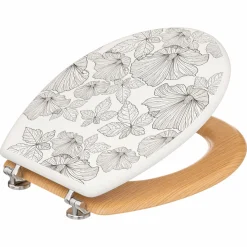 Abattant WC Blackflora Blanc