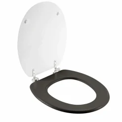 Abattant WC bois (37 x 46 cm) Cocoty Noir