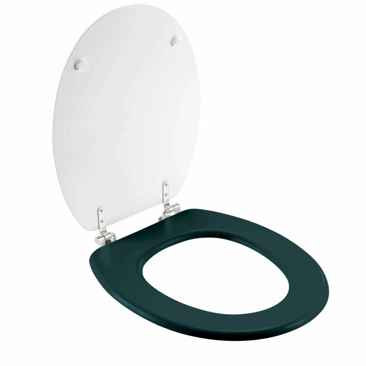 Abattant WC bois (37 x 46 cm) Ginkoblue Bleu