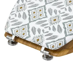 Abattant WC bois (36 x 42,5 cm) Hapache Multicolore
