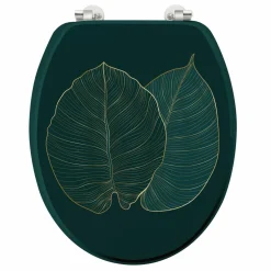Abattant WC bois (37 x 46 cm) Jade Vert
