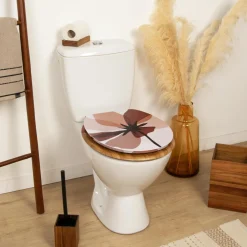 Abattant WC frein de chute 18 pouces MDF Natural Simplicity Multicolore