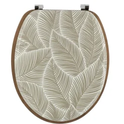 Abattant WC 18 pouces façon bois acacia Rustique Mimétisme