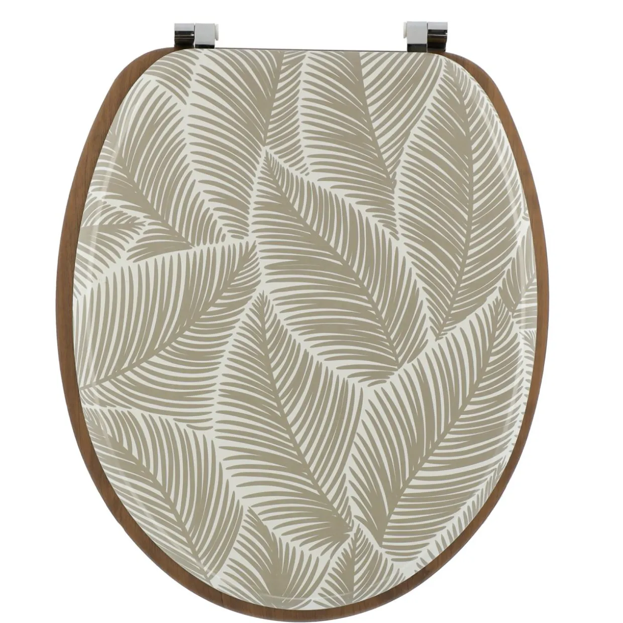 Abattant WC 18 pouces façon bois acacia Rustique Mimétisme