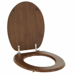 Abattant WC 18 pouces imitation Bois Marron
