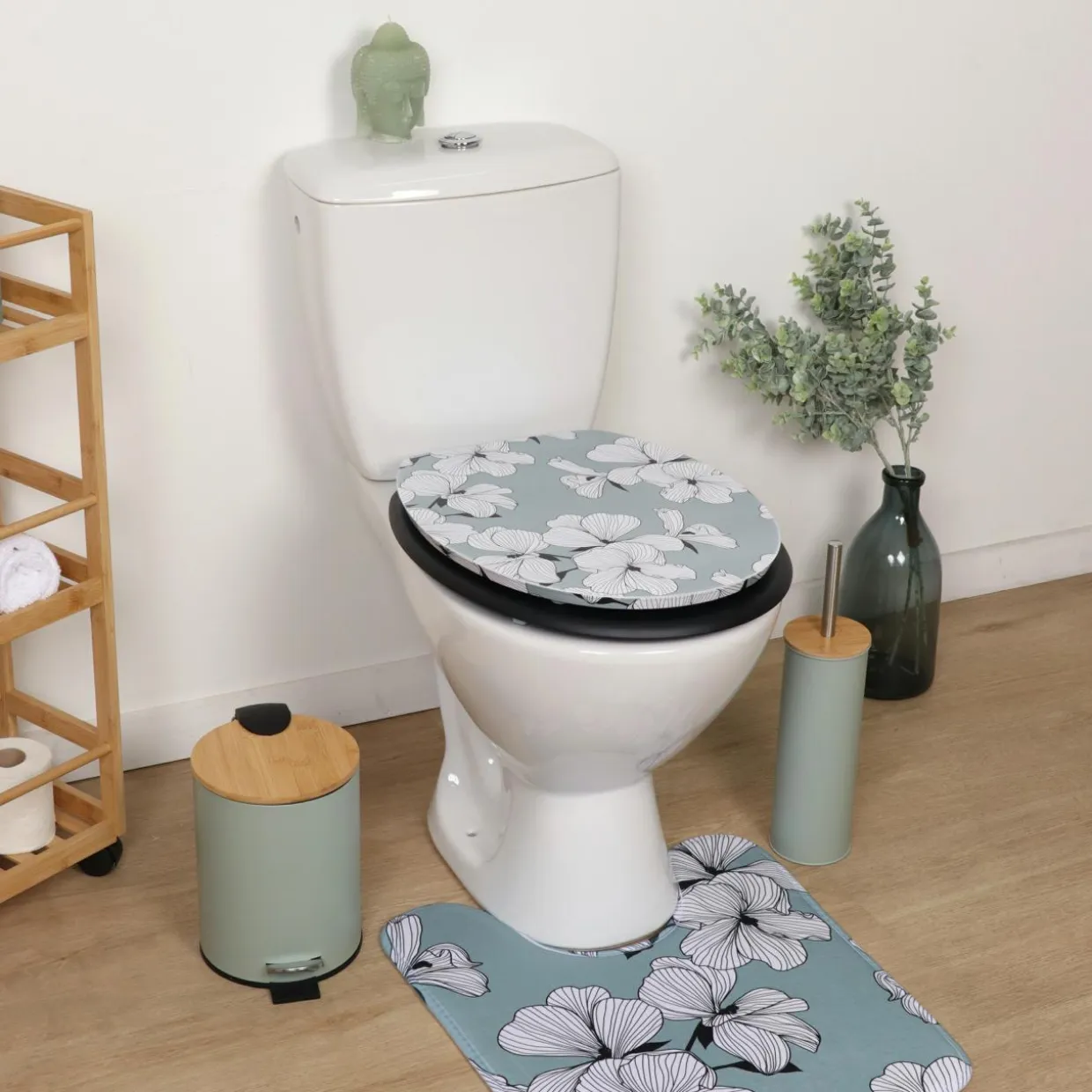 Abattant WC 18 pouces MDF Ecrin Vert