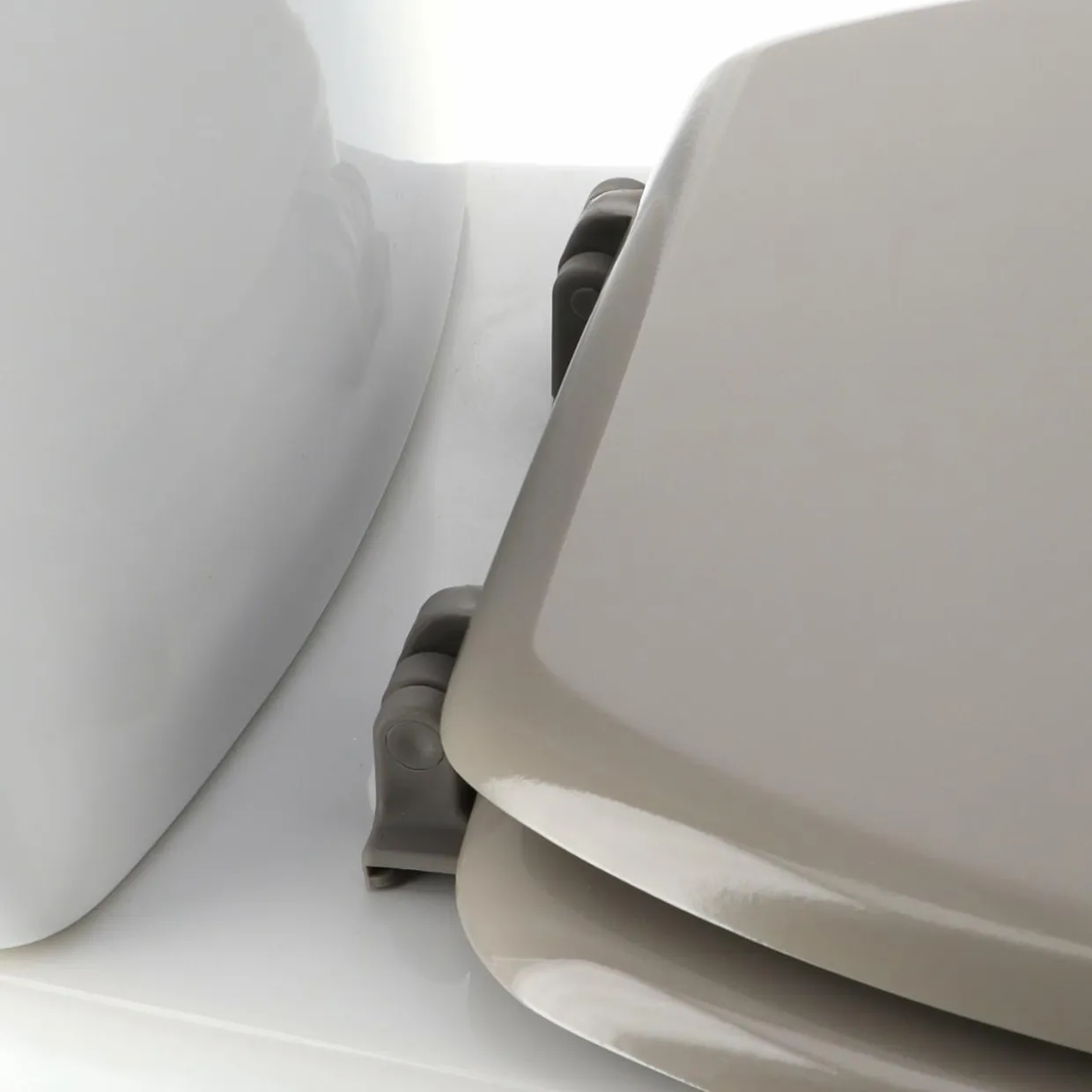 Abattant WC 18 pouces Timeless uni Taupe