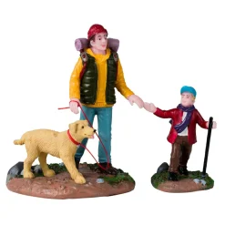 Accessoire Lemax (H7,3 cm) Compagnons de randonnée