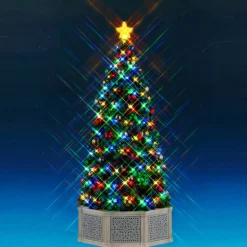 Accessoire Lemax lumineux et musical (H39 cm) Sapin de Noël Bluetooth