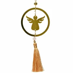 Ange à suspendre (H8 cm) Zaya Camel