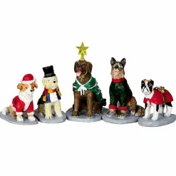 Animaux Lemax Chiens costumés