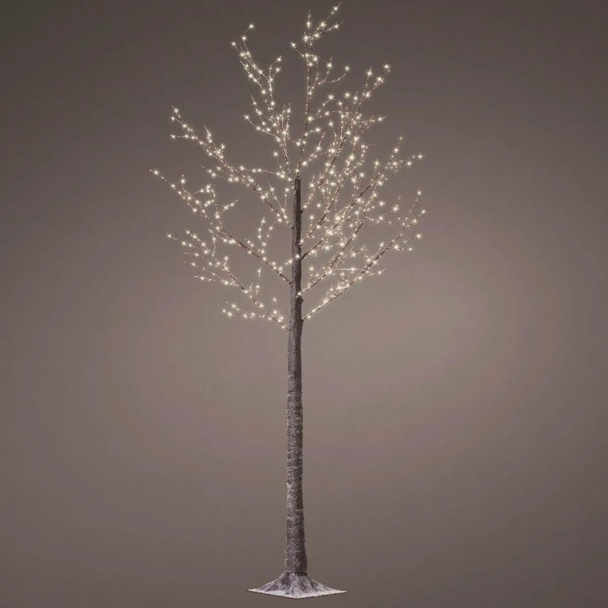 Arbre lumineux 750 LED (H220 cm) Bouleau Blanc chaud