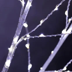 Arbre lumineux 400 Micro LED (H150 cm) Bouleau Wills Blanc froid