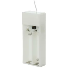 Arche et clôture lumineuse à piles (H11 cm) pour aménager un village
