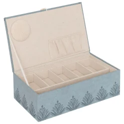 Boite à couture bois (30 x 10 cm) Wild Bleue