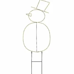 Bonhomme de neige lumineux 250 LED (H77 cm) Freeze Blanc chaud