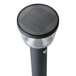 Borne de jardin solaire 600 lumens (H54 cm) Orion lux Gris anthracite