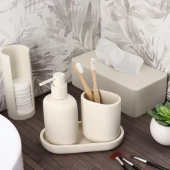 Boîte à mouchoirs magnétique Japandi Beige