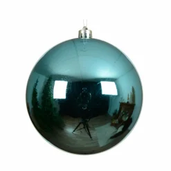 Boule de Noël (D200 mm) Alpine Bleu pétillant