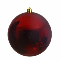 Boule de Noël (D250 mm) Alpine Bordeaux