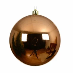 Boule de Noël (D200 mm) Alpine Cognac