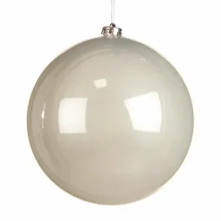 Boule de Noël (D250 mm) Alpine Perle