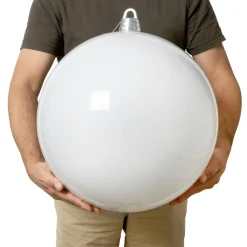 Boule de Noël (D400 mm) New Alpine XXL Blanc