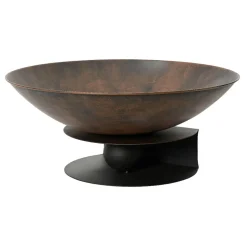 Braséro d'extérieur (D60 x H50 cm) Flambo Brun antique