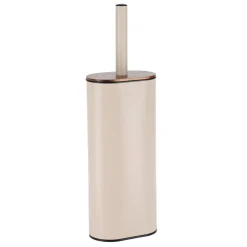 Brosse WC couvercle acacia Season Color Beige