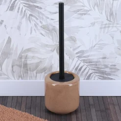 Brosse WC grès laqué Season Color Caramel