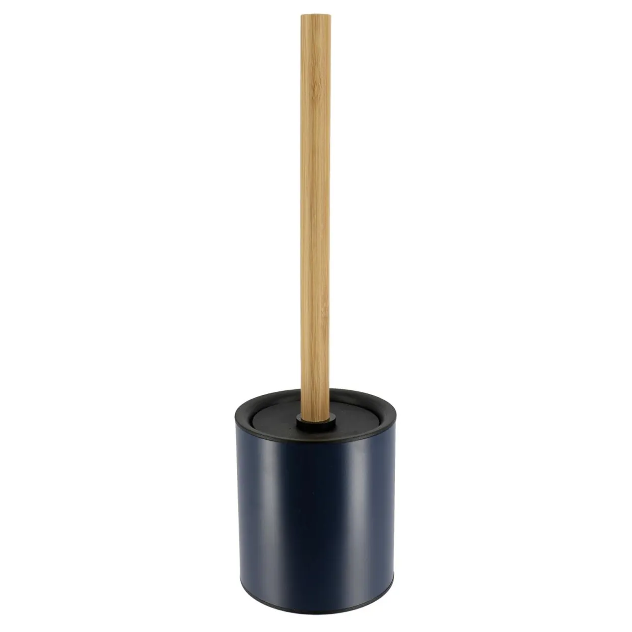 Brosse WC métal Purebamboo Bleu marine