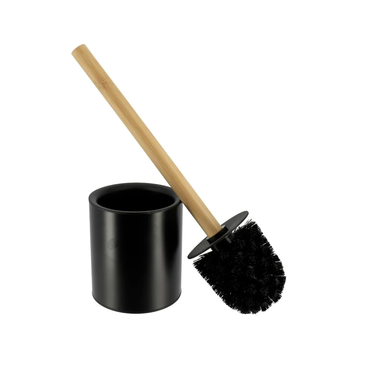 Brosse WC métal Purebamboo Noir