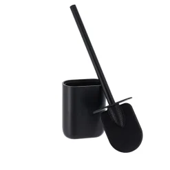 Brosse WC ovale Japandi Noir