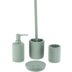 Brosse WC Timeless Strié Vert eucalyptus