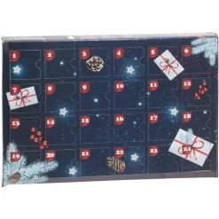 Calendrier de l'Avent Personnages pour village de noel