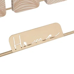 Calendrier perpétuel métal (H17 cm) Automne Rose