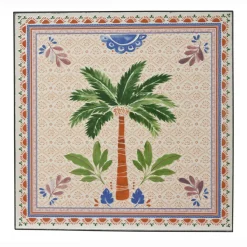 Chaise bistrot pliable en mosaïque Havana Brun