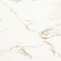 Chemin de table (300 x 28 cm) Marbré Blanc