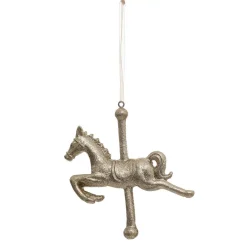 Cheval à suspendre (H11 cm) Manège Or