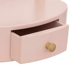 Coiffeuse à poser enfant bois (H28 cm) Louna Rose