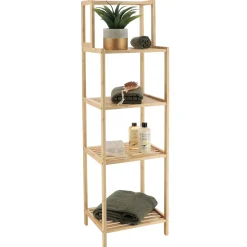 Colonne de rangement en bambou (H125 cm) Harmonie Naturel