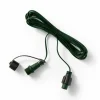 Connecteur rallonge câble vert 20 m 2 guirlandes système LED Raccordable