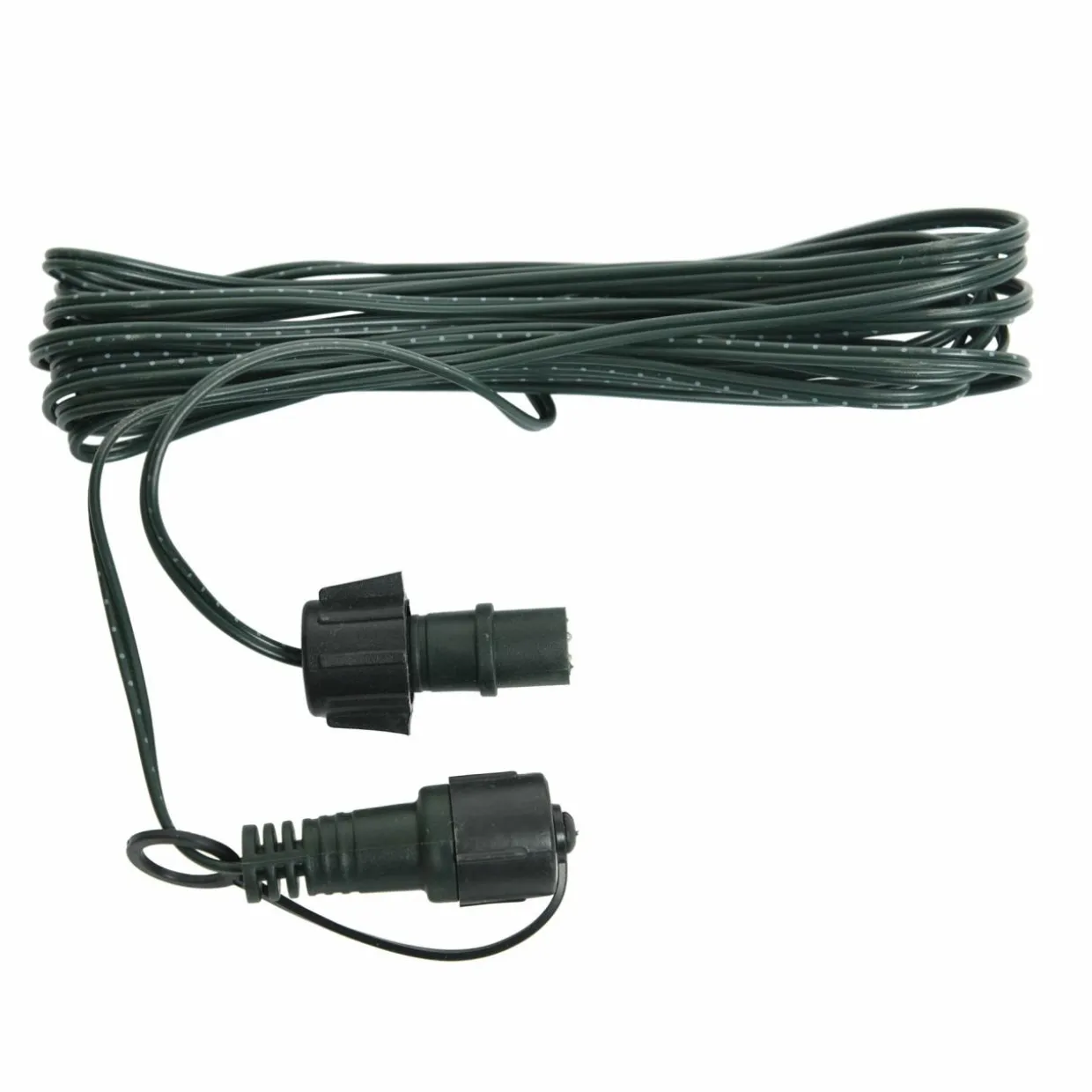 Connecteur rallonge câble vert 20 m 2 guirlandes système LED Raccordable
