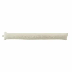 Coussin bas de porte bouclette (80 x 10 cm) Wooly Ecru