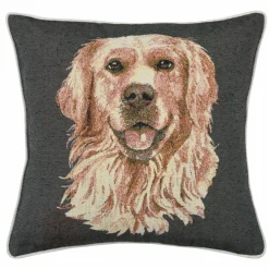 Coussin carré (40 cm) Choupy Gris anthracite
