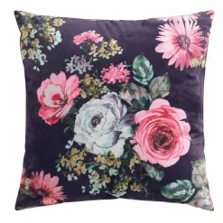 Coussin carré (45 cm) Flower life Prune