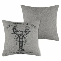Coussin carré (40 cm) Gibraltar Taupe