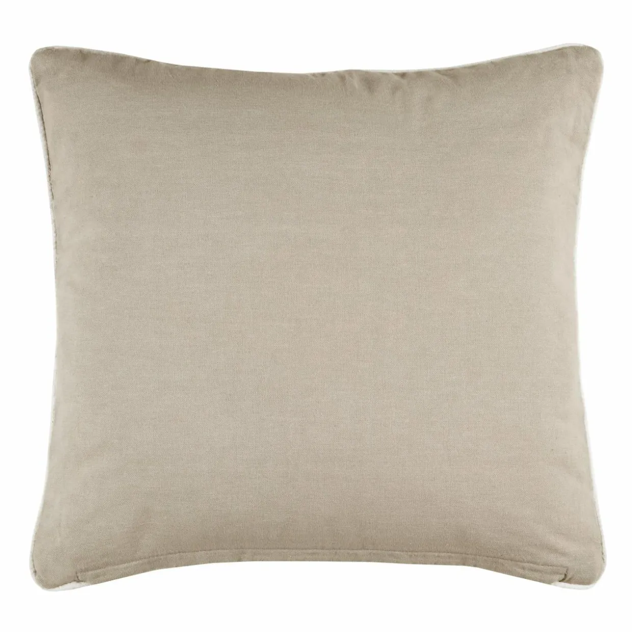 Coussin carré coton (40 cm) Yacht Gris