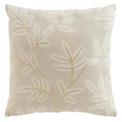 Coussin carré coton (50 x 50 cm) Altea Ecru